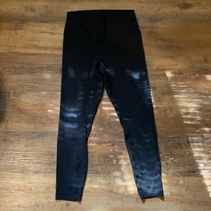 Lululemon, leggings, size 8, black